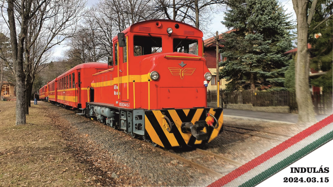 Mátravasút indulás 2024